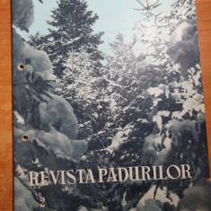 revista padurilor februarie 1963-ocolul silvic targu mures,padurile maramures