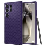 Husa pentru samsung galaxy s24 ultra spigen liquid air, deep purple