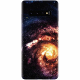 Husa silicon pentru Samsung Galaxy S10, Spiral Galaxy Illustration
