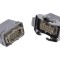 Conector HDC 10P E10, terminal cu şurub