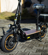 Bicicleta Electrica C1 PRO - Autonomie 100 Km - Glovo Tazz Bolt Food foto