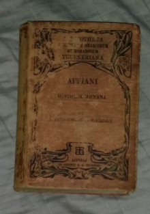 Appianus Istoria romana text grec Teubner foto