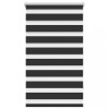 Jaluzea tip zebra, 70 x 120 cm, negru