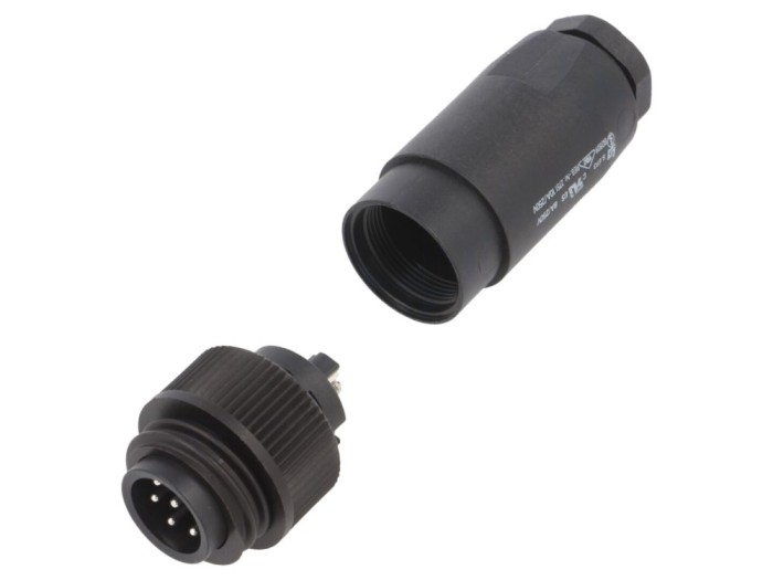 Conector circular mufă tată 7 pini IP67