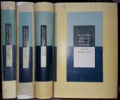 Filosofia greaca pana la Platon-4 volume foto