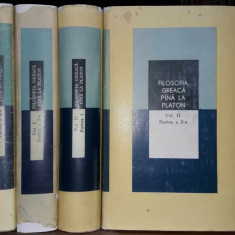 Filosofia greaca pana la Platon-4 volume