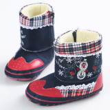 Cizmulite pentru fetite - Snow man (Marime Disponibila: 3-6 luni (Marimea 18