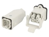 Conector HDC Tată-Mamă 5+4 Pin Drept 3A, MOLEX