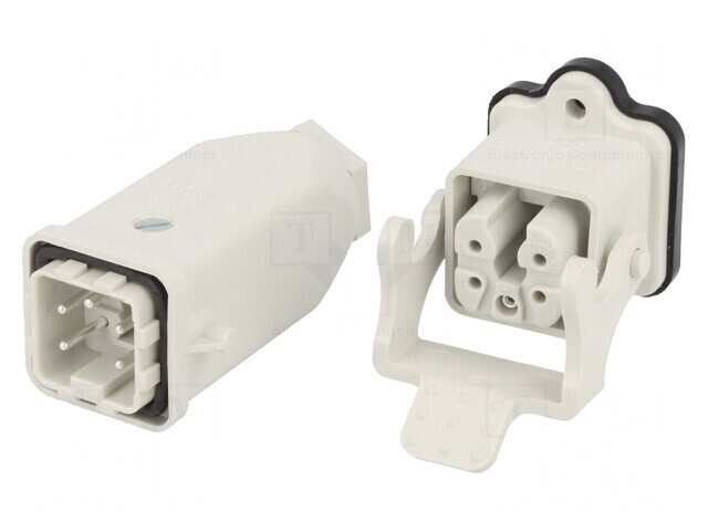 Conector HDC Tată-Mamă 5+4 Pin Drept 3A