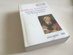 FOARTE RARA!- AUGUSTIN, DESPRE CETATEA LUI DUMNEZEU/ DE CIVITATE DEI foto