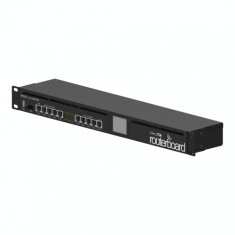 Router 5 x Fast Ethernet, 5 x Gigabit, 1 x SFP, 1 x PoE, RouterOS L5, 1U - Mikrotik RB2011UiAS-RM SafetyGuard Surveillance foto