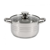 SEMIOALA INOX+CAPAC,20X11.5CM,3.5L, MYRA