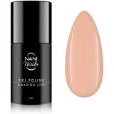 NaniNails NANI Amazing Line lac de unghii sub forma de gel culoare Soft Apricot 5 ml