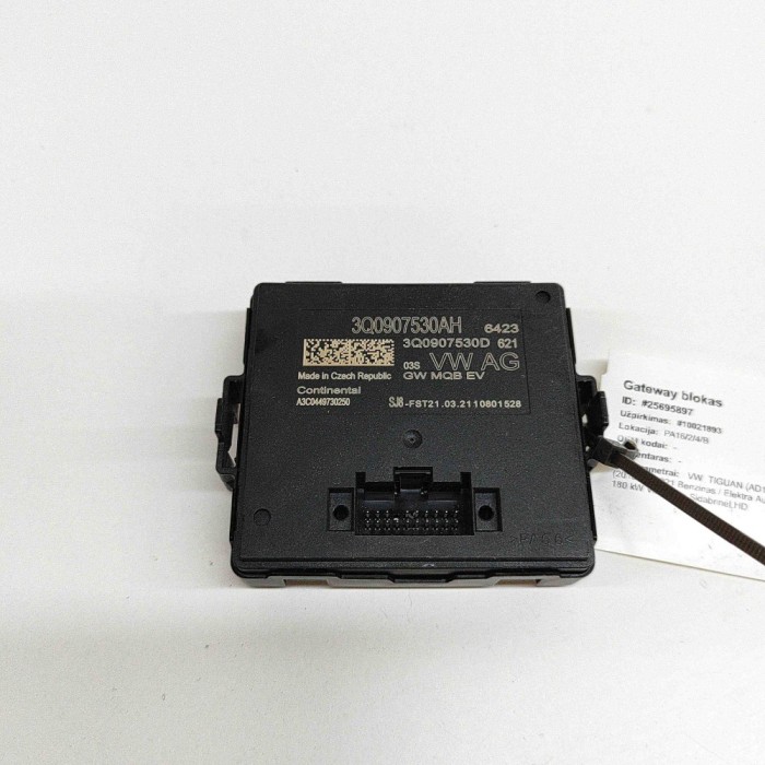 Unitate de control Gateway VW TIGUAN AD1 2021 OEM: 3Q0907530AH,3Q0907530D,A3C0449730250 25695897
