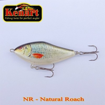 Vobler Dancer Natural Roach 7 cm./18 gr. Plutitor(Floating) - Kenart foto