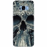Husa silicon pentru Samsung S8, Abstract Skull Artwork Illustration