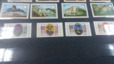 LOT TIMBRE 2 SERII NESTAMPILATE SAMOA I SISIFO 1968 BELIZE 1983 foto