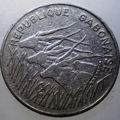 7.436 GABON REPUBLIQUE GANONAISE 100 FRANCS FRANCI 1985