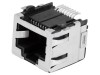 Soclu RJ45 8p8c Ecranat Aurit Cat 5 SMT