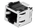Soclu RJ45 8p8c Ecranat Aurit Cat 5 SMT