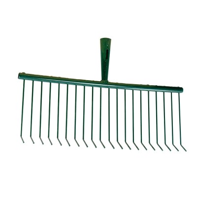 GREBLA METALICA CU DINTI SUBTIRI 405X170MM / 20 DINTI foto