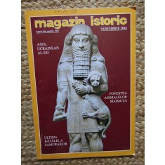 MAGAZIN ISTORIC- NOIEMBRIE 2016