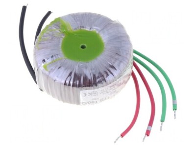 Transformator toroidal 100VA 230V 10V 5A 92mm foto