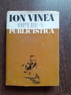 OPERE V, PUBLICISTICA - ION VINEA foto