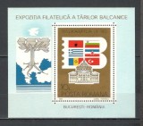 Romania.1983 Expozitia filatelica BALKANFILA-Bl. TR.464, Nestampilat