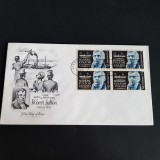 200 Ani de la Nașterea lui Robert Fulton . Plic Filatelic SUA 1965