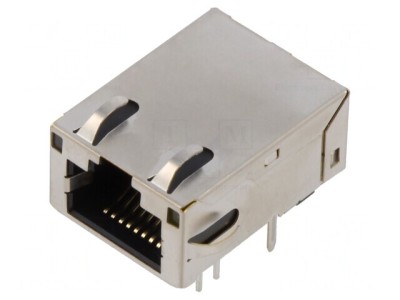 Soclu RJ45 Cat 6a Ecranat cu LED foto