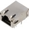 Soclu RJ45 Cat 6a Ecranat cu LED