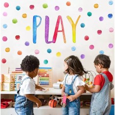 Sticker Perete Autocolant Litere Play - 98221