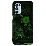 Husa compatibila cu Oppo A5 (2020) model Motherboard, Silicon, TPU, Viceversa, Transparent, Carcasa