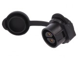 Conector Circular Soclu 2 PIN Aurit