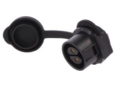 Conector Circular Soclu 2 PIN Aurit