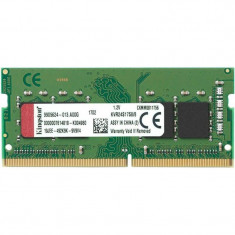 Memorie notebook Kingston ValueRAM 8GB DDR4 2400MHz CL17 1.2v 1Rx8 foto