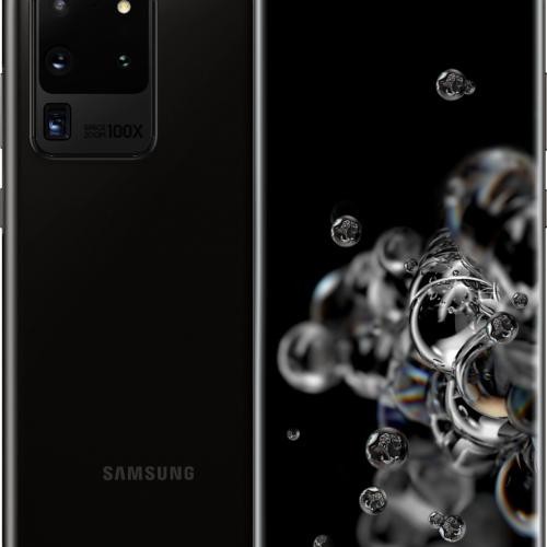 Telefon Sasung Galaxy S20 Ultra 5G Dual Sim Cosmic Black, 128GB REFURBISHED