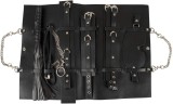 Set Bad Kitty Fetish Set, 11 piese bondage - piele neagra