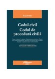 Codul civil. Codul de procedură civilă. Actualizat la 1 februarie 2024 - Paperback brosat - *** - Hamangiu