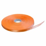 Panglica Dublu Satinata portocaliu 10 mm, satin 50 m