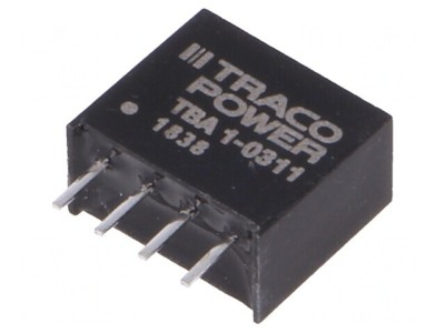 Convertor DC/DC 1W 3.3V la 5V 200mA foto
