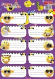 Set etichete școlare Tanex tls-803, Smileys. 30 buc/set