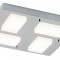 Plafoniera Led Ruben Rabalux, 5725, Ip44, 18 W