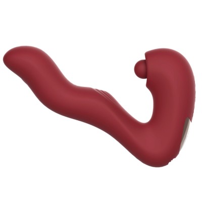 Vibrator G Spot Tapping Silicone Grena foto