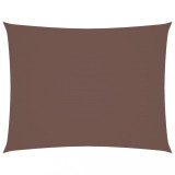 Cumpara ieftin Panza parasolar, maro, 3x6 m, tesatura oxford, dreptunghiular