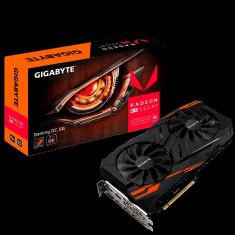 Placa video GIGABYTE VGA Radeon RX VEGA 56 GAMING OC 8G, RXVEGA56GAM OC-8GD, Core Clock: Boost Clock: 1501 MHz/ Base Clock: 1170 MHz, Memory bulk foto