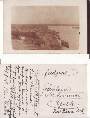 Harsova (Dobrogea, Constanta) -monitoare pe Dunare- militara, WWI, WK1 foto