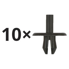 Set 10 clema fixare plastic Audi 100 (C4), 100/200 (C3), 80 (B3), A6 (C5), A8 (D3); Ford Fiesta (Jhs), Focus C-Max (C214), Focus Ii (Da_), Focus Iii,