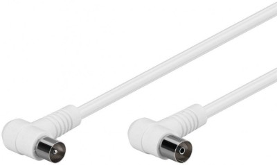 Cablu coaxial Profesional cu mufe cotite 5m Goobay foto
